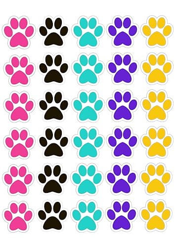 Pfoten Hund Tortenaufleger Obleten Premium von LRSweetdesign