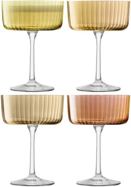 LSA Gems Champagner/Cocktail Set Amber von LSA International