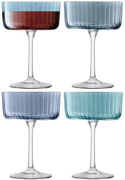 LSA Gems Champagner/Cocktail Set Sapphire LSA Gems Champagner/Cocktail Set Sapphire von LSA International