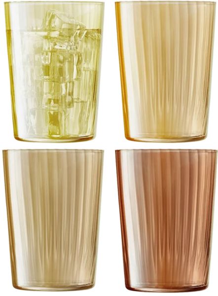 LSA Gems Tumbler Set  Amber von LSA International