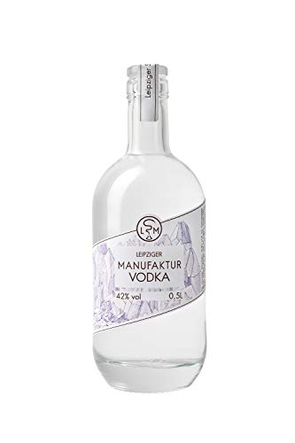 Leipziger Manufaktur Vodka | mild gezähmt | 42% vol | LSM Leipziger Spirituosen Manufaktur (1 x 0.5 l) von LSM Leipziger Spirituosen Manufaktur