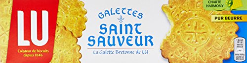 Lu Galette Saint-Sauveur Biscuits 130g - Satz von 8 von LU