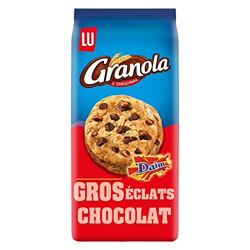 Lu Granola Kekse große schokoladenstückchen 184g bis daim - Set von 5 von LU
