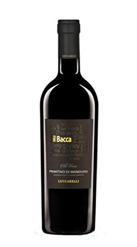 Il Bacca Primitivo di Manduria Old Vines DOP 2016 Luccarelli, trockener Rotwein aus Apulien von Luccarelli