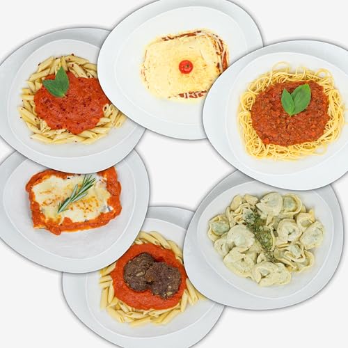 LUNCH4YOU Fertiggerichte – frisch zubereitet und gekühlt geliefert | Hausgemachtes Fertigessen, gesunde Mahlzeit & schnelles Essen für die Mikrowelle | 6 x 500g – (Italian Style Box) von LUNCH4YOU