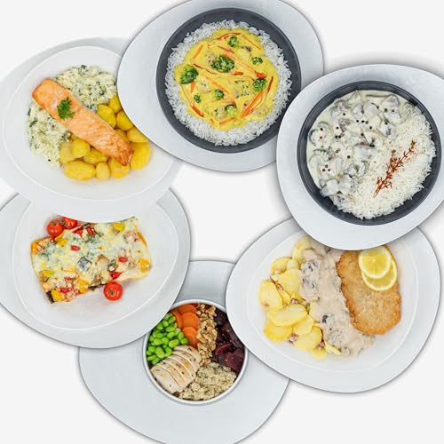 LUNCH4YOU Fertiggerichte – frisch zubereitet und gekühlt geliefert | Hausgemachtes Fertigessen, gesunde Mahlzeit & schnelles Essen für die Mikrowelle | 6 x 500g – (Tasty Style Box) von LUNCH4YOU