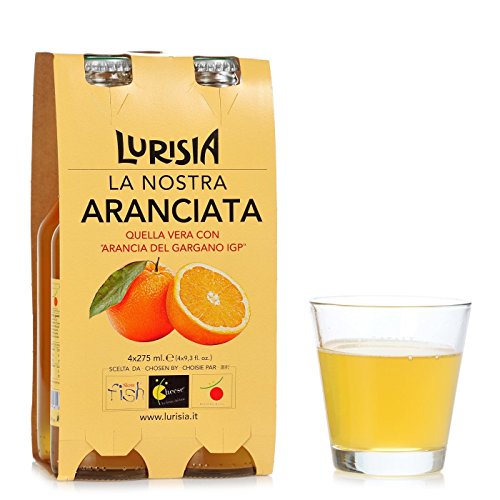 Lurisia Orangenlimonade cl 27,5 x 24 Glasflasche von Lurisia