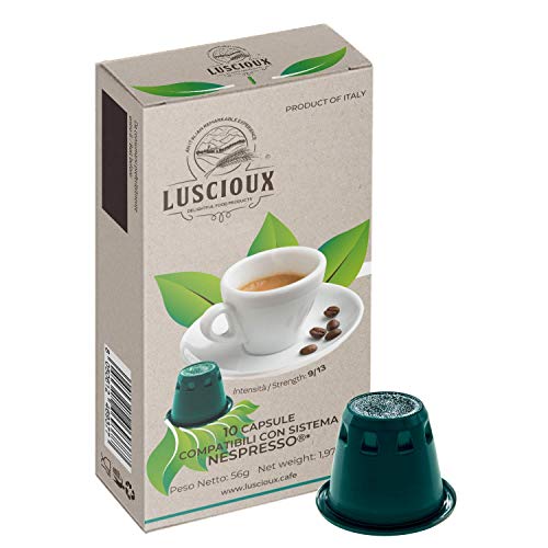 Vivaldi Nature | 100 Nespresso®* Kompatible Kaffeekapseln von LUSCIOUX