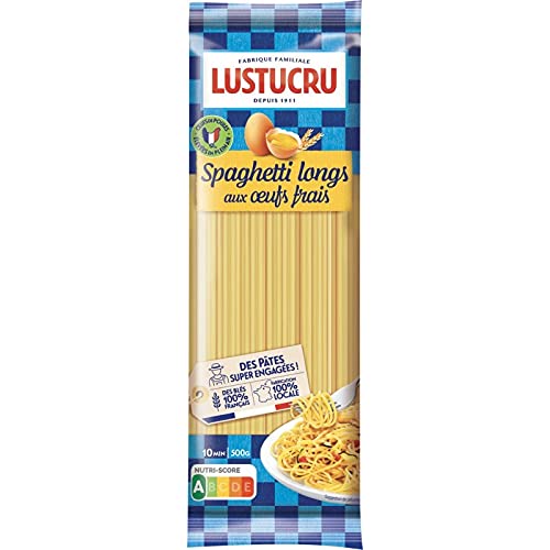 LUSTUCRU LUSTUCRU lustucru-lustucru pasta spaghetti lange 500g eier von LUSTUCRU