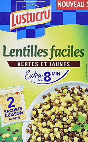 Lustucru Grüne / gelbe Linsen, 8 Minuten, 300 g Lustucru Grüne / gelbe Linsen, 8 Minuten, 300 g von LUSTUCRU
