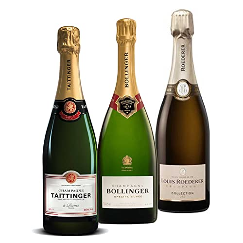 Exklusive Champagner im Geschenkset (Premiumpaket Brut 3x0,75l) von LUXENTU