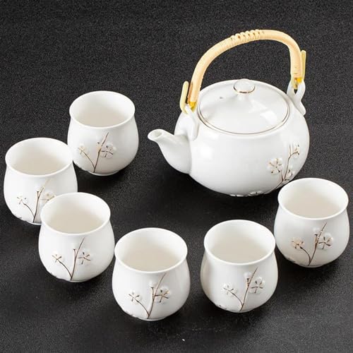 chinesisches Teeservice, chinesische Keramik-Teetasse, 7 Teile/satz Exquisite Keramik Tee-Sets Handgemachte Wasserkocher Tee Tassen Porzellan Teekanne Chinesische Teegeschirr Drink Tee Zeremonie Teeka chinesisches Teeservice, chinesische Keramik-Teetasse, 7 Teile/satz Exquisite Keramik Tee-Sets Handgemachte Wasserkocher Tee Tassen Porzellan Teekanne Chinesische Teegeschirr Drink Tee Zeremonie Teeka von LVUNZJCA