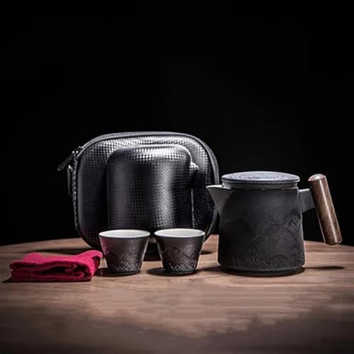 chinesisches Teeservice, chinesische Keramik-Teetasse, Keramik Blau Tee-Set Reise Tee Zeremonie Set Tragbare Teetasse Camping Kung Fu Tee-Zubereitung Sets Japanische Outdoor Teekanne geschenk Set Teek chinesisches Teeservice, chinesische Keramik-Teetasse, Keramik Blau Tee-Set Reise Tee Zeremonie Set Tragbare Teetasse Camping Kung Fu Tee-Zubereitung Sets Japanische Outdoor Teekanne geschenk Set Teek von LVUNZJCA