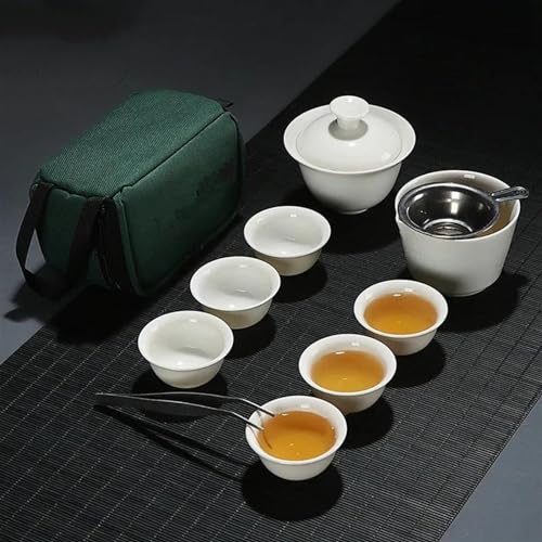 chinesisches Teeservice, chinesische Keramik-Teetasse, Set Chinesische Reise Kung Fu Tee-Set Keramik Tragbare Teetasse Porzellan Service Gaiwan Tee Tassen Becher Tee Zeremonie teekanne Teekanne ( Colo chinesisches Teeservice, chinesische Keramik-Teetasse, Set Chinesische Reise Kung Fu Tee-Set Keramik Tragbare Teetasse Porzellan Service Gaiwan Tee Tassen Becher Tee Zeremonie teekanne Teekanne ( Colo von LVUNZJCA