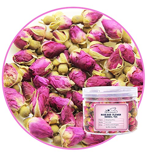 LWXLJMJZC-Getrockneter Rosen Tee, Natürlicher Rosenkräuter Lose Blätter-Rosenblüten, Blumen 50g von LWXLJMJZC