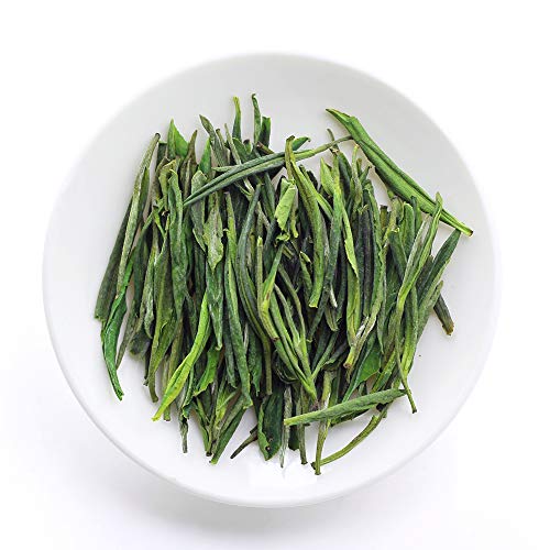 LWXLJMJZC -Grüner Tee Anji Bai Cha Anji Weißer Tee Lose Blatt Grüner Tee Natürlicher chinesischer Frühlingstee 50g von LWXLJMJZC