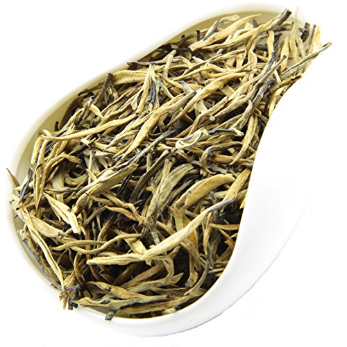 LWXLJMJZC -Natürliche Goldene Nadel Dian Hong Schwarzer Tee Lose Blatt Chinesische Yunnan Schwarzer Tee Gesundes Hong Cha 50g von LWXLJMJZC