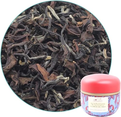 LWXLJMJZC-Taiwan Dong Fang Mei Ren-Oriental Beauty Oolong-Tee Bai Hao Oolong-Tee 40 g, Verpackt in Einer Dose von LWXLJMJZC