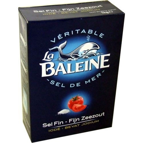 La Baleine Sel de Mer 1000g Fin (Meersalz fein) von La Baleine