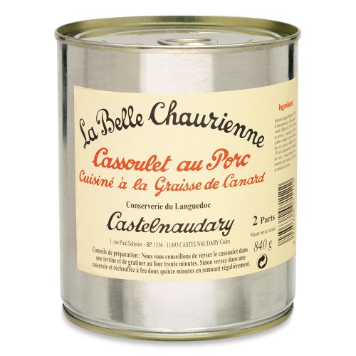 Cassoulet au Porc - Bohneneintopf mit Schweinefleisch La Belle Chaurienne, 840g von La Belle Chaurienne