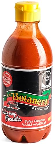 Salsa La Botanera muy picante Mexican sehr Scharfe Sauce - Würzsauce - 370ml von La Botanera