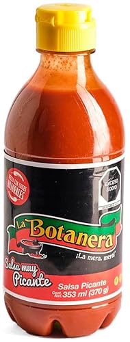 Salsa La Botanera muy picante Mexican sehr Scharfe Sauce - Würzsauce - 370ml von La Botanera