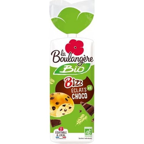 La Boulangère Bio Bizz Eclats Schokoladenbraun, 240 g, 6 Stück La Boulangère Bio Bizz Eclats Schokoladenbraun, 240 g, 6 Stück von La Boulangère Pack