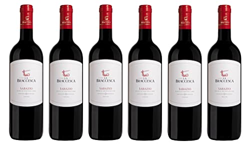 6x 0,75l - Antinori - La Braccesca - Sabazio - Rosso di Montepulciano D.O.P. - Toscana - Italien - Rotwein trocken von La Braccesca