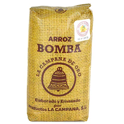 La Campana: Arroz Bomba D.O. Valencia - Bomba-Reis für Paella - 1kg La Campana: Arroz Bomba D.O. Valencia - Bomba-Reis für Paella - 1kg von La Campana