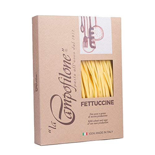 La Campofilone - Fettuccine - Die echte italienische Pasta - Zum Teilen mit der ganzen Familie -100 % italienisches Produkt - 250 Gramm von La Campofilone