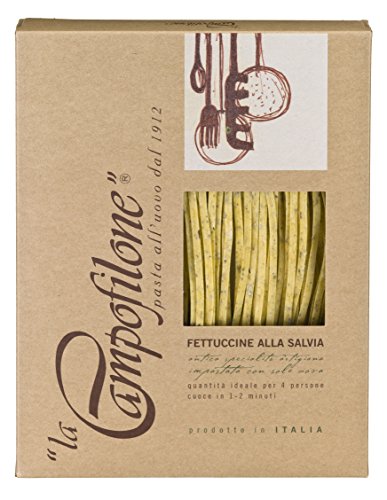 La Campofilone Fettuccine mit Salbei (Eierpasta), 1er Pack von La Campofilone