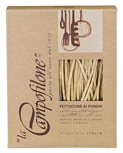 La Campofilone Fettuccine mit Steinpilzen (Eierpasta), 1er Pack von La Campofilone