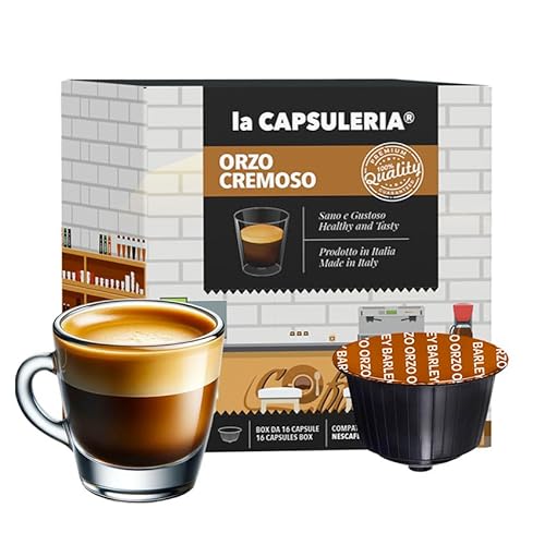 GERSTENKAFFEE (48 Kapseln) kompatibel mit Nescafé Dolce Gusto, 3er Pack, 3x16 Kapseln (48 Portionen) - (La Capsuleria) von La Capsuleria
