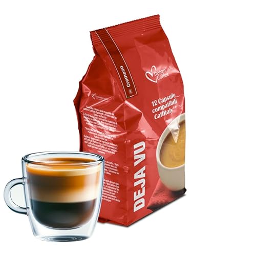 Kaffee CREMOSO, cremig (96 Kapseln) kompatibel mit Tchibo Cafissimo - Caffitaly, Lot de 8 x 12 Capsules (96 portions tot) - la Capsuleria von La Capsuleria