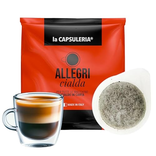 Kaffeepads ALLEGRI (100 Pads) 7g ESE 44mm System - Espressobar (La Capsuleria) von La Capsuleria