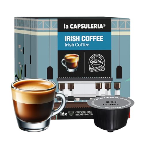 IRISH COFFEE (48 Kapseln) kompatibel mit Nescafé Dolce Gusto, 3er Pack, 3x16 Kapseln (48 Portionen) - (La Capsuleria) von La Capsuleria