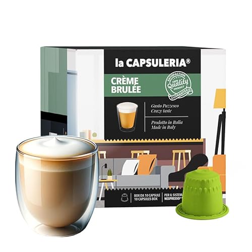 CREME BRULEE (160 Kapseln) kompatibel mit Nepresso, 16er Pack, 16x10 Kapseln (160 Portionen) - La Capsuleria von La Capsuleria