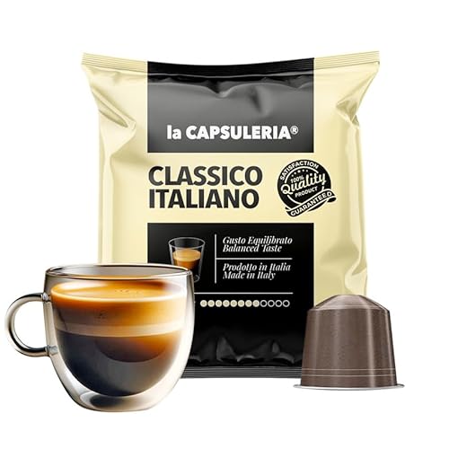 Kaffee CLASSICO (100 Kapseln) kompatibel mit Nepresso - (La Capsuleria) von La Capsuleria