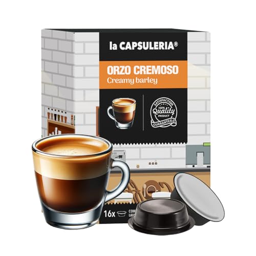 GERSTENKAFFEE (128 Kapseln) kompatibel mit Lavazza A Modo Mio, 8er Pack, 8x16 Kapseln (128 Portionen) - La Capsuleria von La Capsuleria