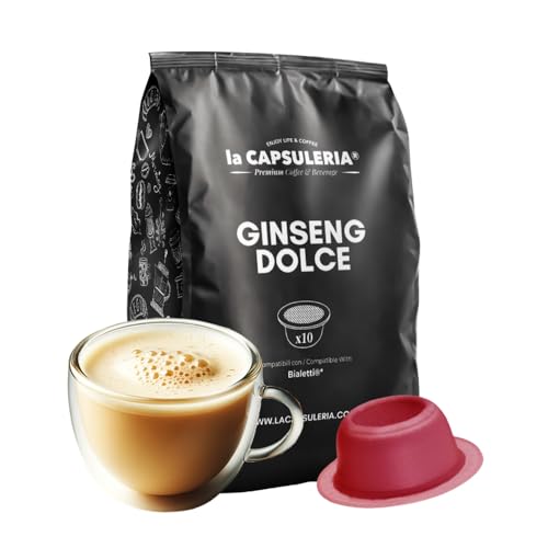 GINSENG (80 Kapseln) kompatibel mit Bialetti - (La Capsuleria) von La Capsuleria