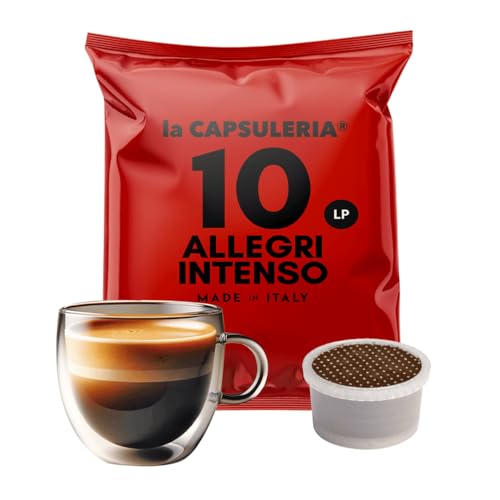 Kaffee ALLEGRI INTENSO, stark (100 Kapseln) kompatibel mit Lavazza Espresso Point - (La Capsuleria) von La Capsuleria