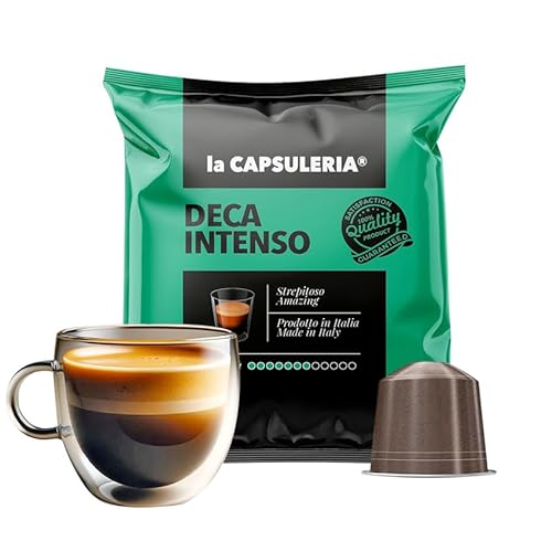 Kaffee KOFFEINFREI (100 Kapseln) kompatibel mit Nepresso - (La Capsuleria) von La Capsuleria