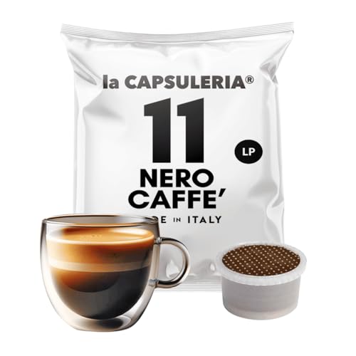 Kaffee NERO, stark (100 Kapseln) kompatibel mit Lavazza Espresso Point - (La Capsuleria) von La Capsuleria