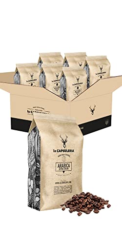 La Capsuleria - Kaffeebohnen ARABICA, 100% Arabica (6x 1kg Kaffeebohnen) von La Capsuleria