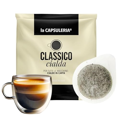 Kaffeepads CLASSICO (100 Pads) 7g ESE 44mm System - cremiger, vollmundiger und köstlicher Kaffee (La Capsuleria) von La Capsuleria