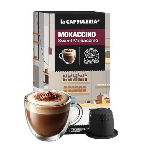 MOCHA (80 Kapseln) kompatibel mit Nepresso, 8er Pack, 8x10 Kapseln (80 Portionen) - La Capsuleria von La Capsuleria