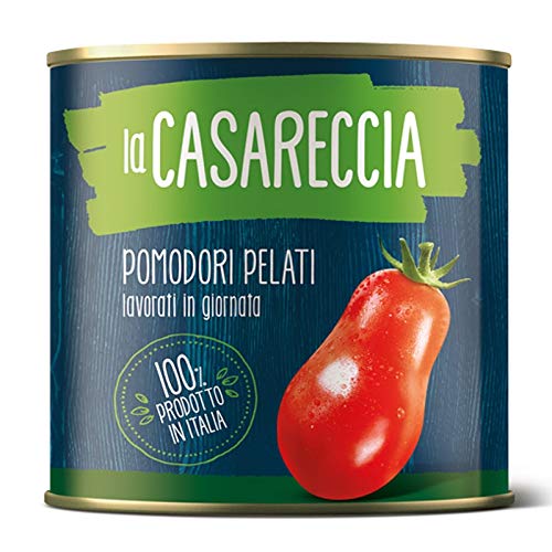 Geschälte Tomaten 2550 gr. La Casareccia - Box 6 Stück von La Casareccia