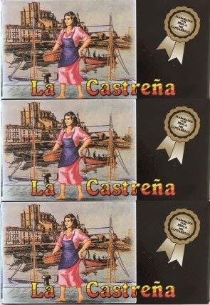La Castreña Kantabrische Sardellen 50 Gramm [PACK 3 UNITS] von La Castreña