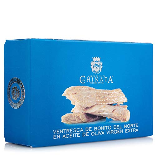 La Chinata. Bauchfleisch vom weißem Thunfisch (Bonito del Norte) in Nativem Olivenöl Extra (90 g) von La Chinata