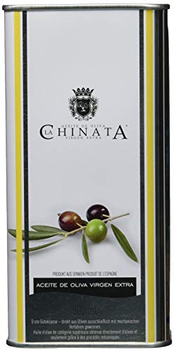 La Chinata Aceite de Oliva Virgen Extra Lata Grande, Natives Olivenöl in attraktiver Dose (1 x 500 ml) von La Chinata